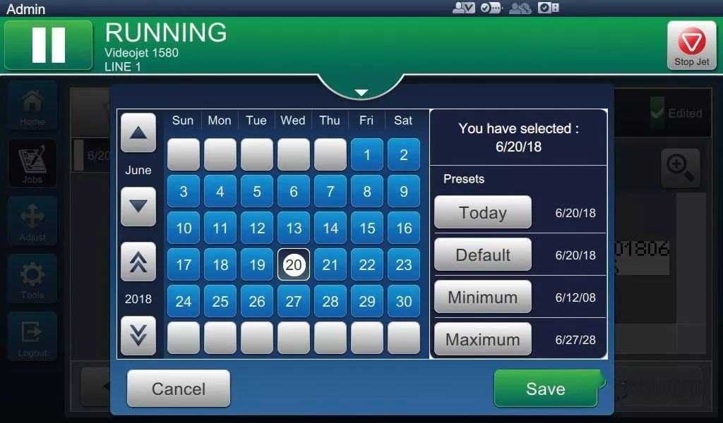 Videojet 1580—引領噴碼智能新時代