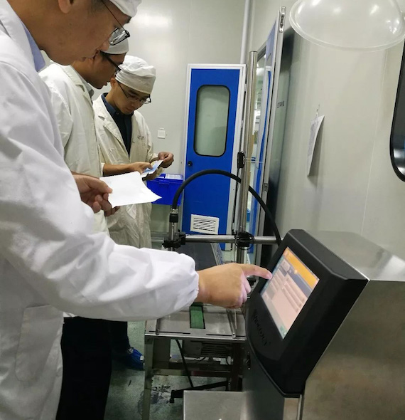 中國區(qū)首臺videojet 1580安裝于知名合資制藥企業(yè)