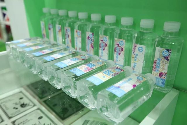 全印展上,HP噴碼機推出各類打印技術的作品